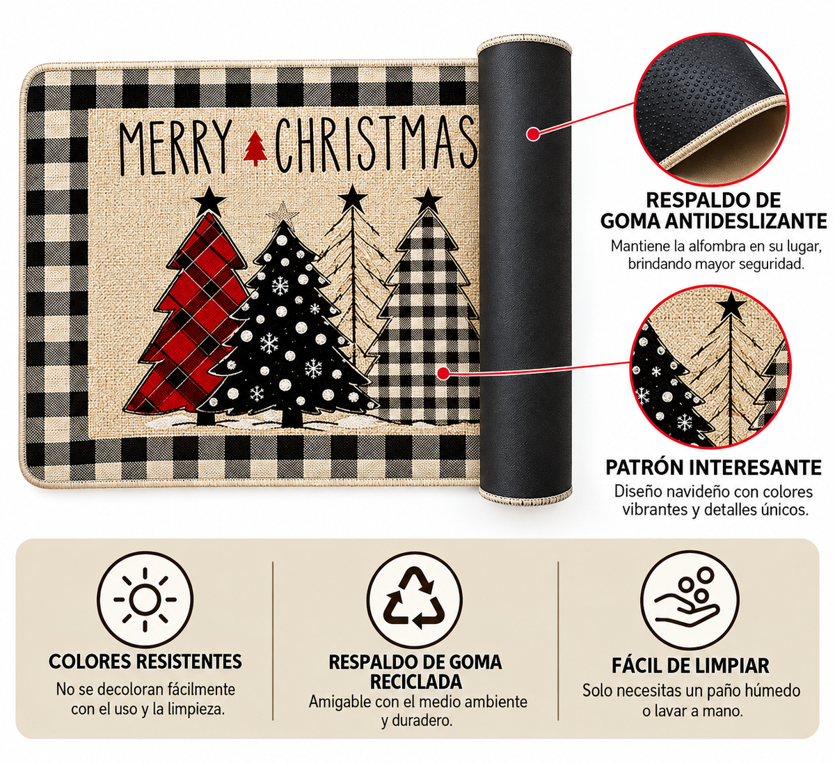 ALFOMBRA NAVIDEÑA🎅🎁