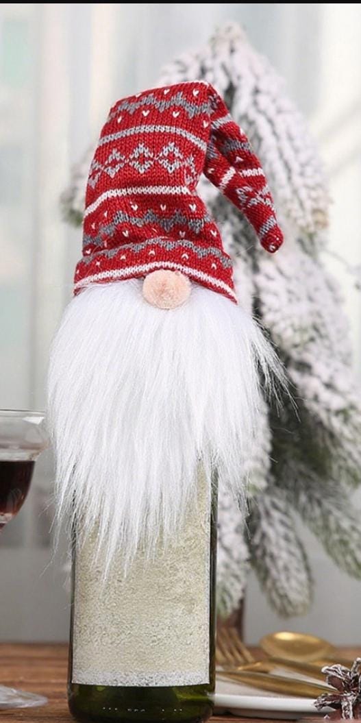Gorros Navideños para botellas