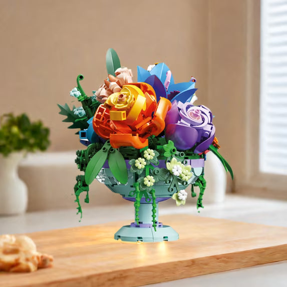 🌷JARRON DE FLORES LEGO 🌸