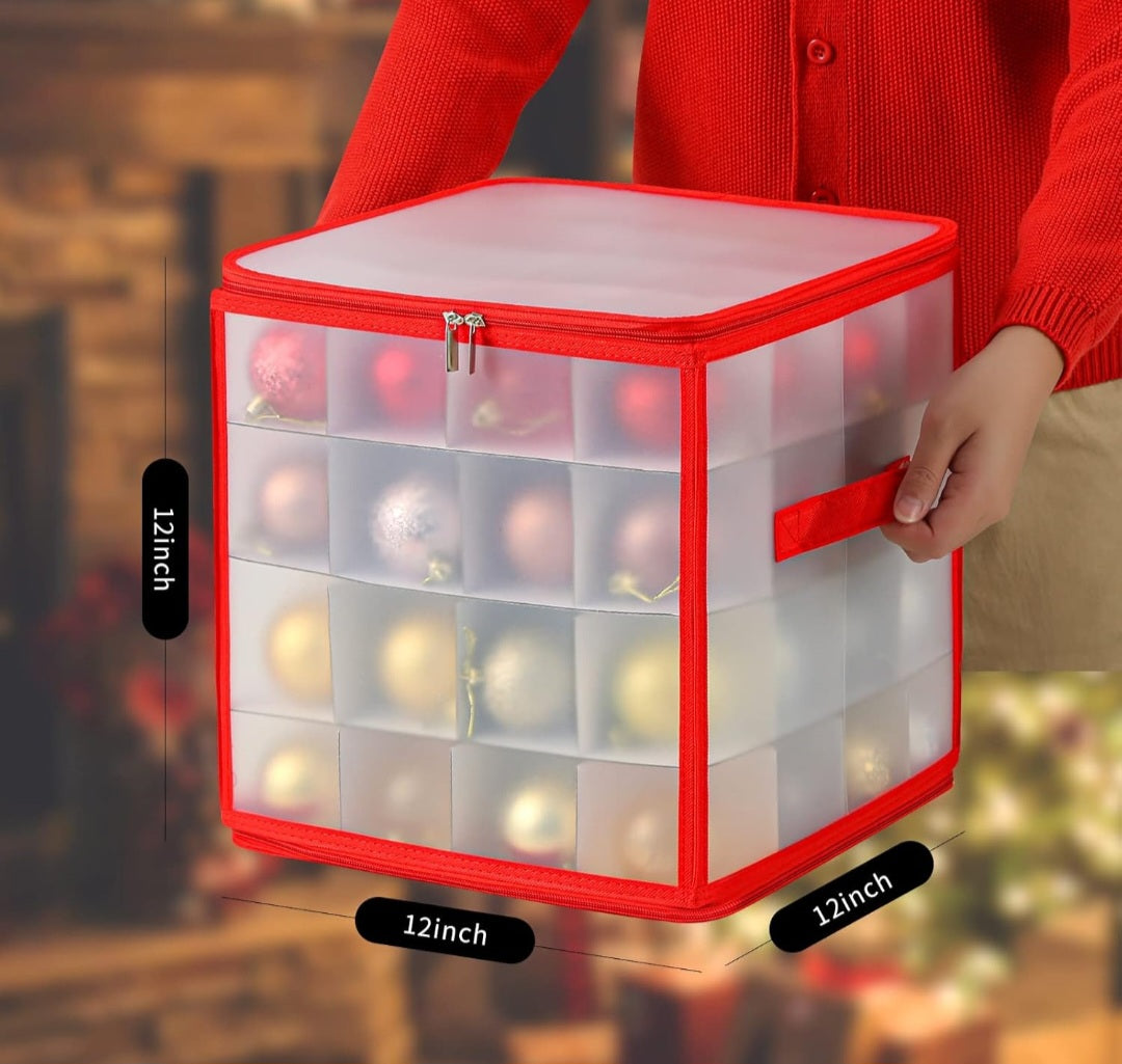 Caja Organizadora para Esferas Navideñas