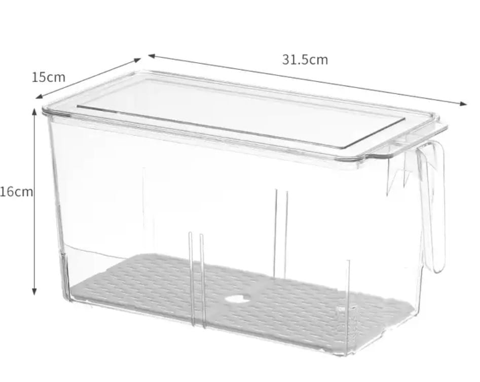 Caja organizadora de alimentos talla L