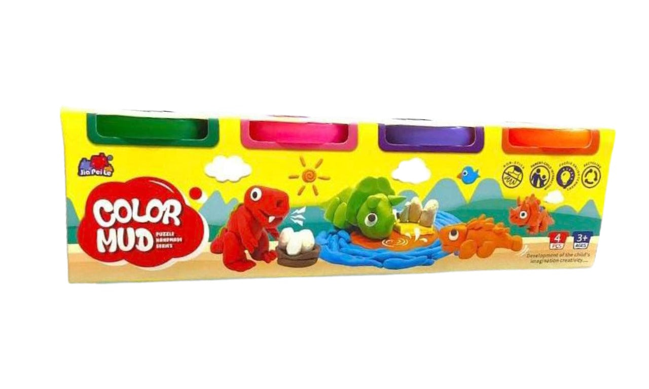 Set de 4 plastilinas
