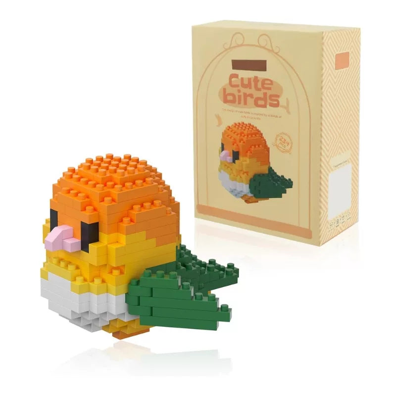 🐦🧩 MINI BLOQUES DE PÁJAROS 🌈✨