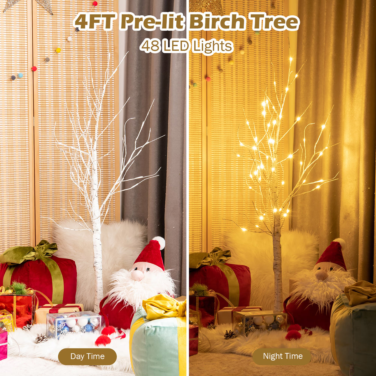 ARBOL CON LUZ LED 🌳✨