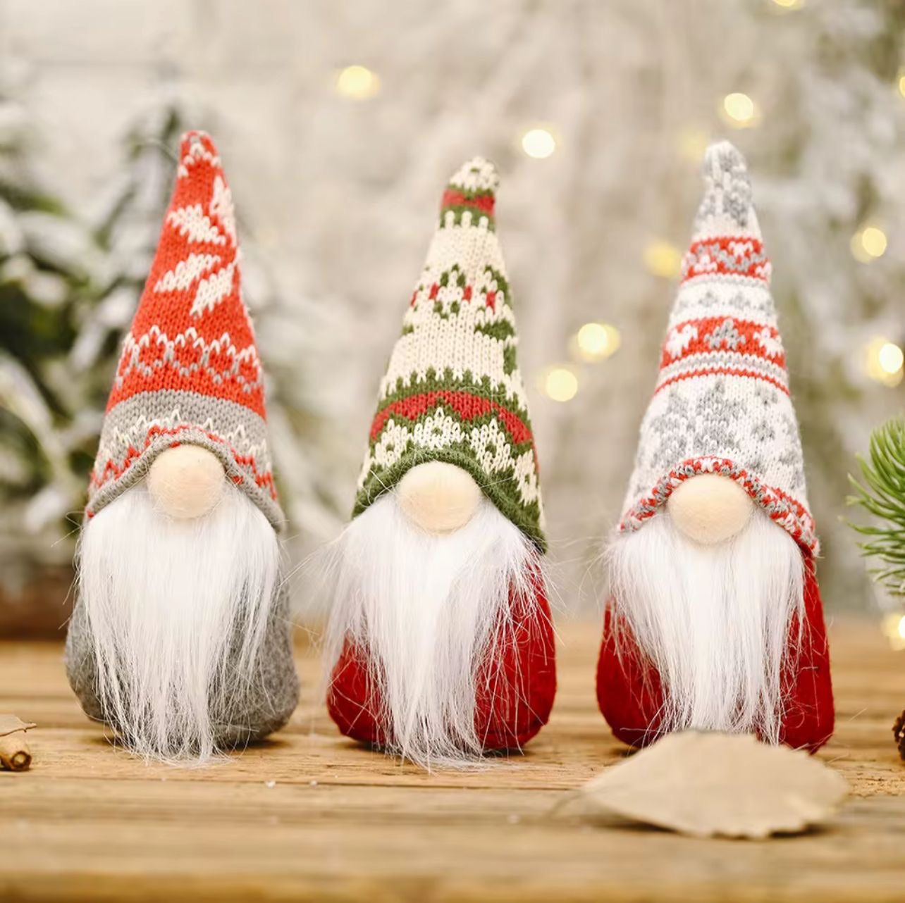 Gnomo navideño decorativo