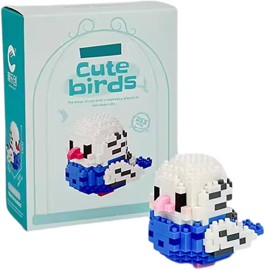 🐦🧩 MINI BLOQUES DE PÁJAROS 🌈✨