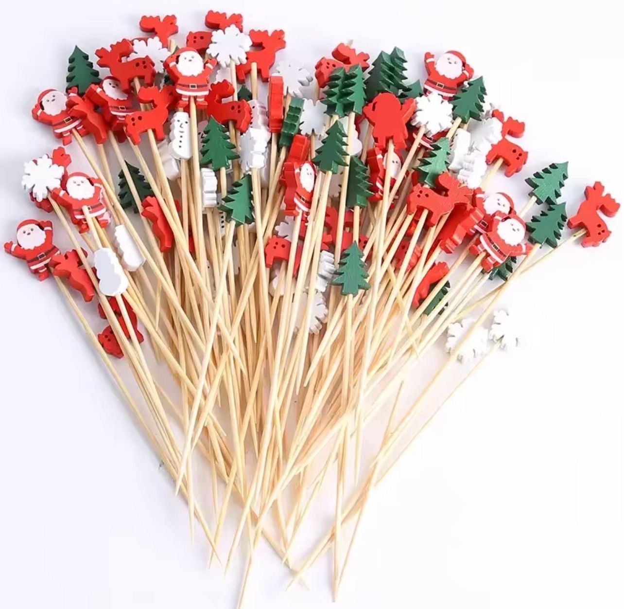 Set 100 palillos navideños