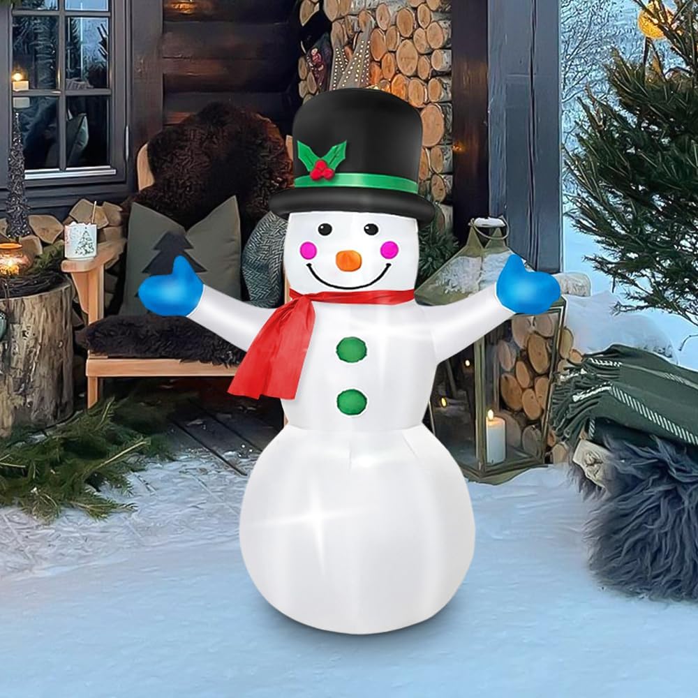INFLABLE DE MUÑECO DE NIEVE ⛄🎄