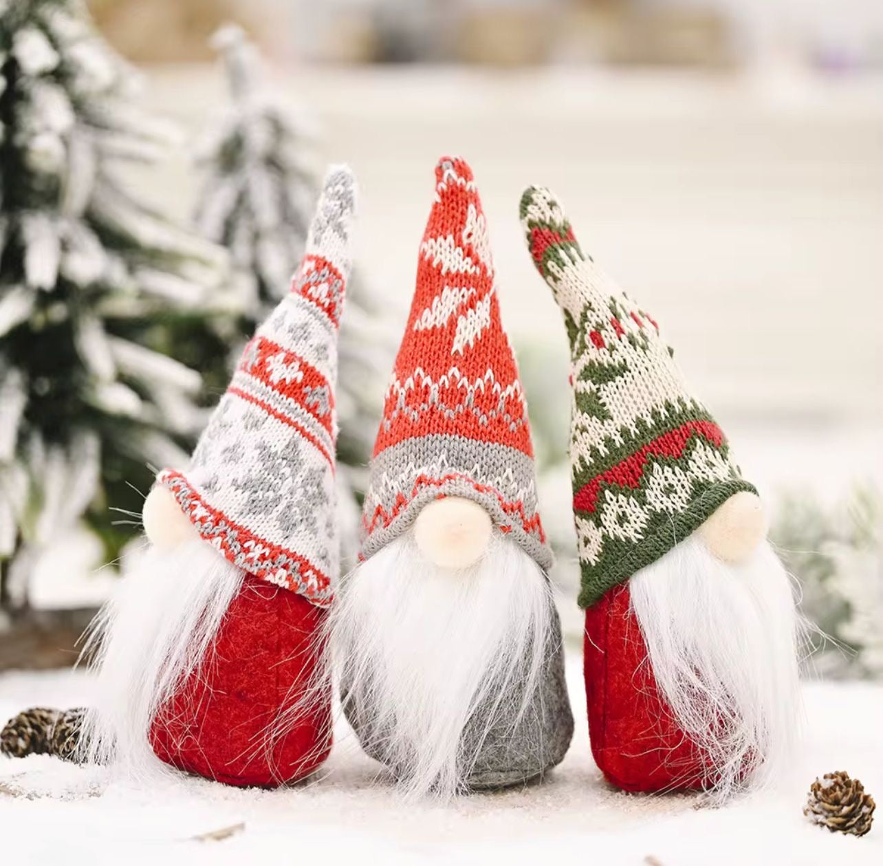 Gnomo navideño decorativo