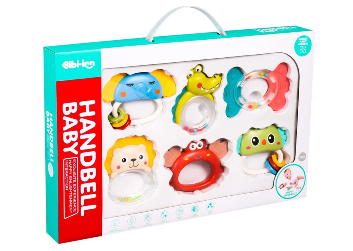 🧸SET DE SONAJEROS CON MORDEDORES👶✨