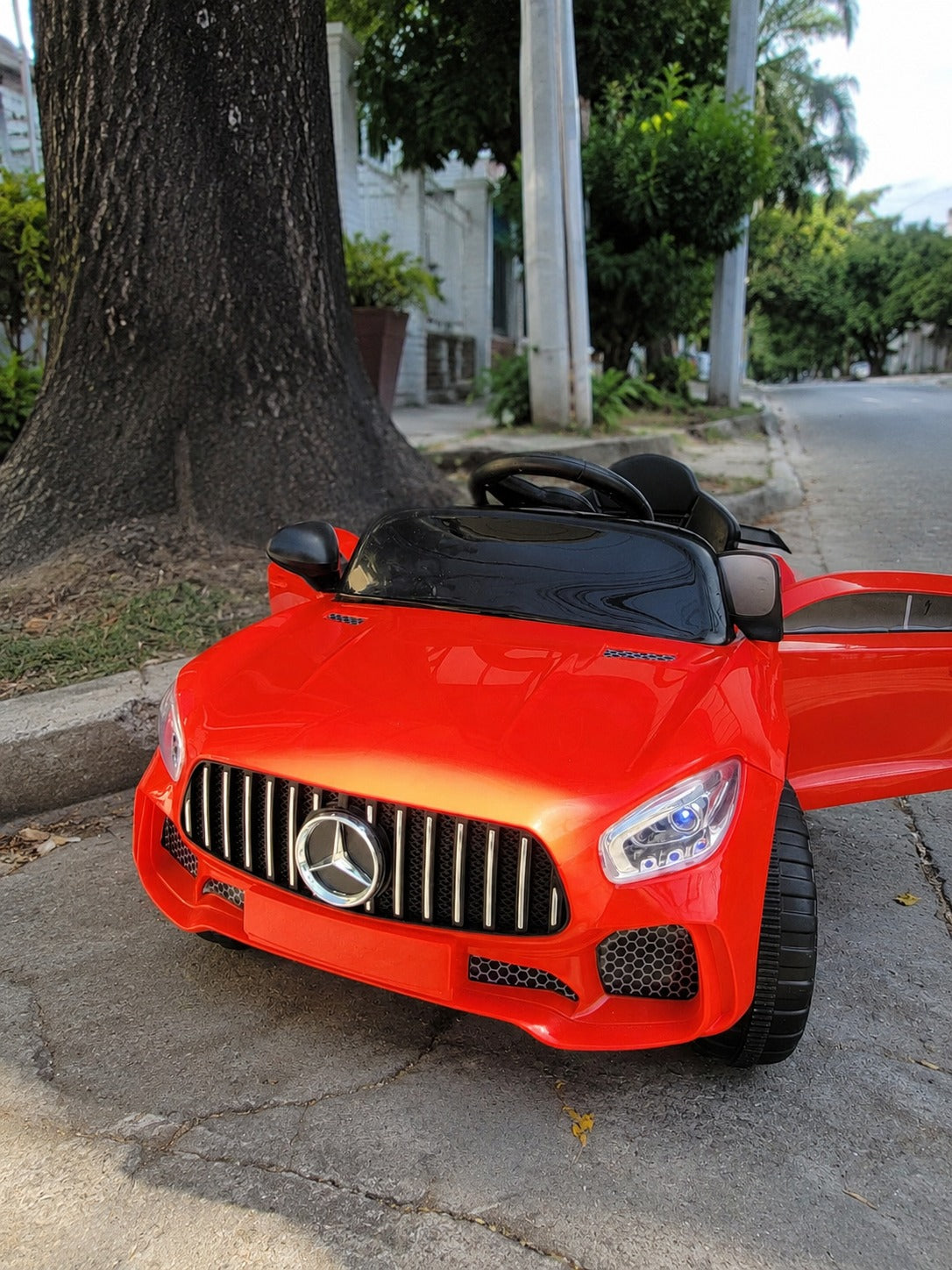 CARRO ELECTRICO ESTILO MERCEDES BENZ🏎️