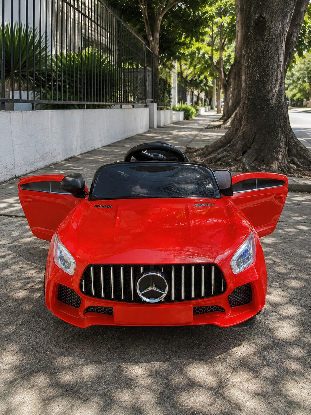 CARRO ELECTRICO ESTILO MERCEDES BENZ🏎️