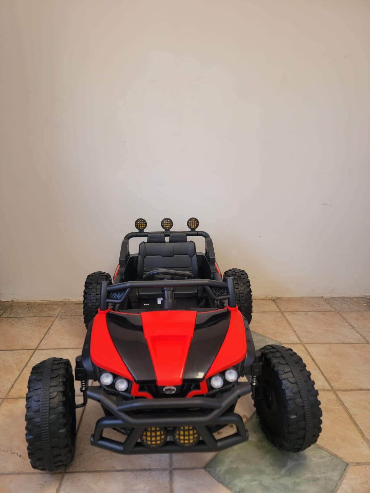 CARRO ELECTRICO ROJO GRANDE 🚙⚡