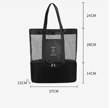 Bolso con compartimiento termico