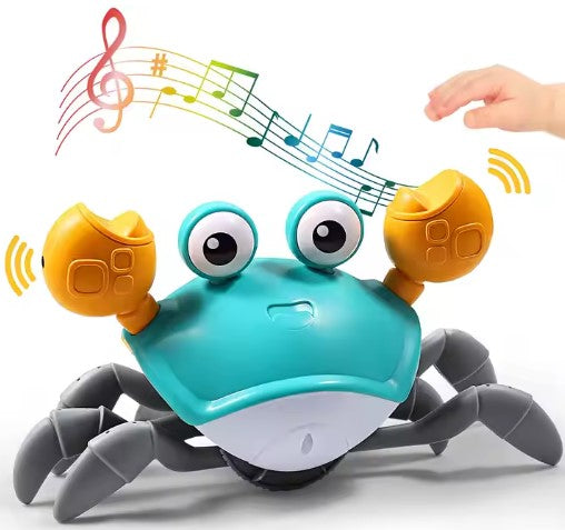Cangrejo electronico con música y luz