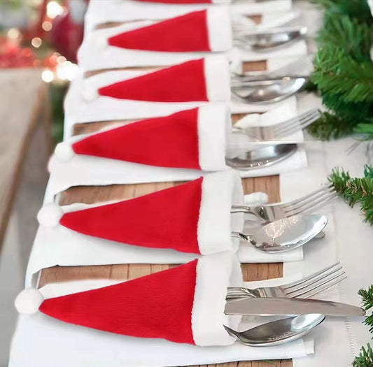 Set de 10 gorros navideños