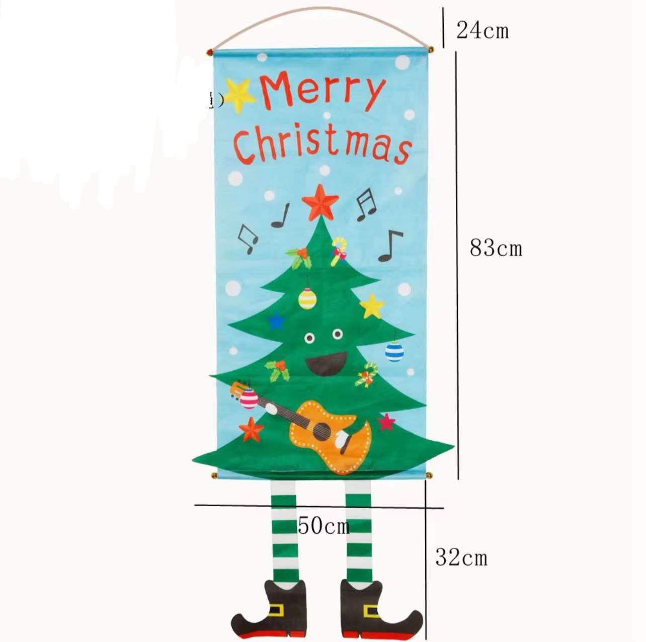 Póster colgante navideño (varios estilos)