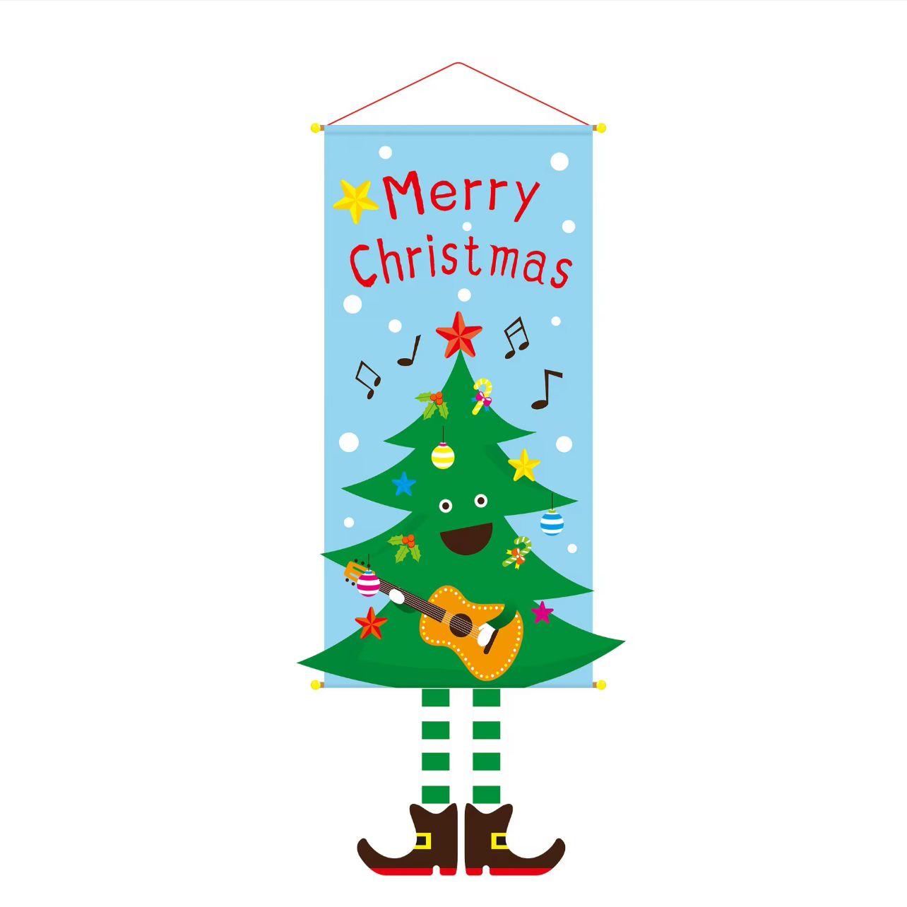 Póster colgante navideño (varios estilos)