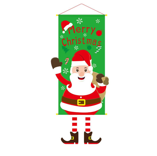 Póster colgante navideño (varios estilos)