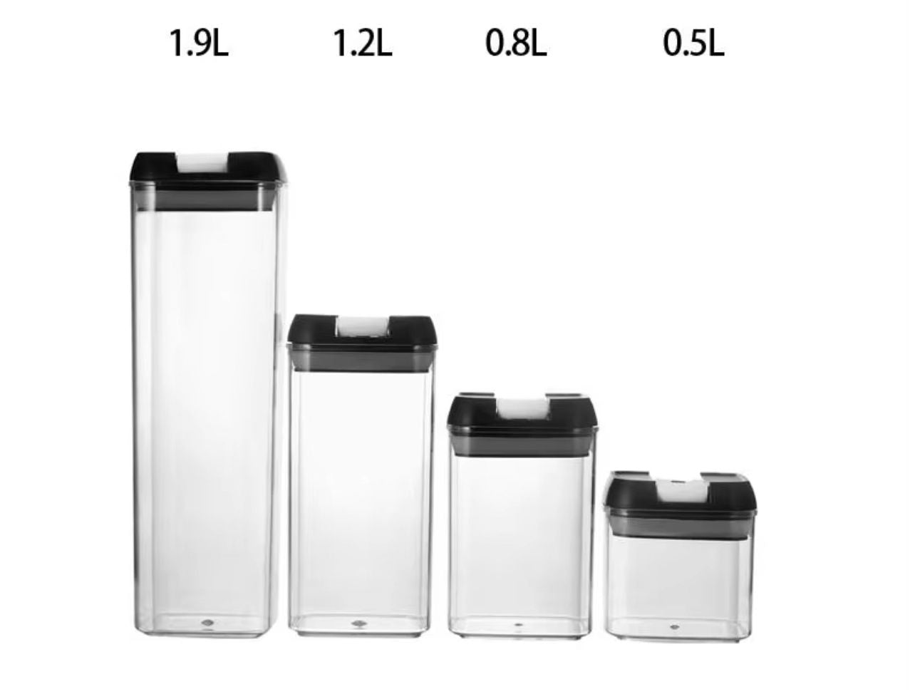 Set de 7 herméticos