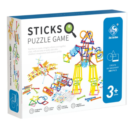Juego de Palitos de Construcción