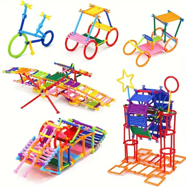 Juego de Palitos de Construcción