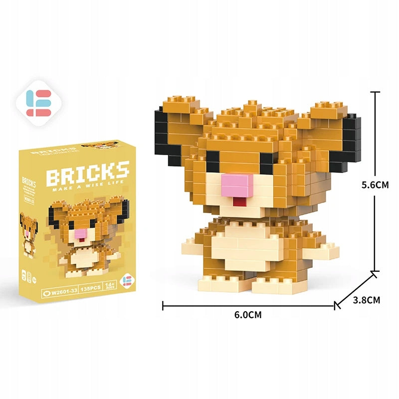 🦁👑 LEGO MINI DE REY LEÓN SIMBA