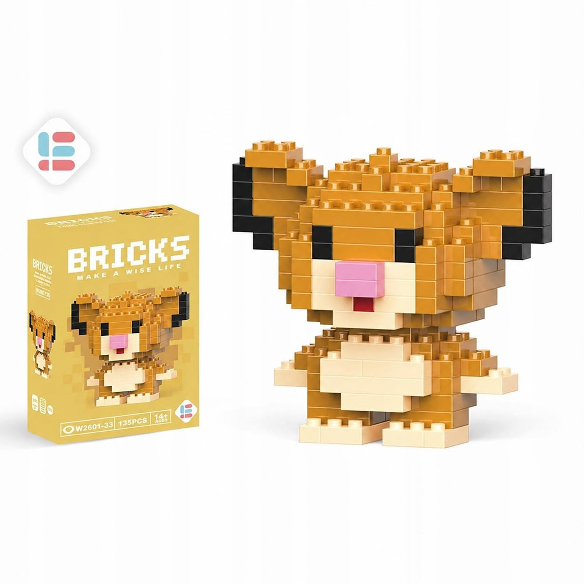 🦁👑 LEGO MINI DE REY LEÓN SIMBA