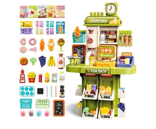 Mini Supermercado con accesorios