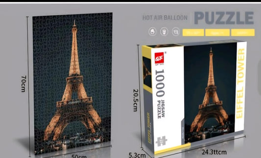 Rompecabezas 1000 piezas en 3 diseños