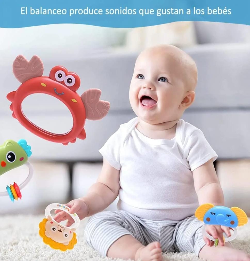 Móvil de cuna con proyector y control remoto