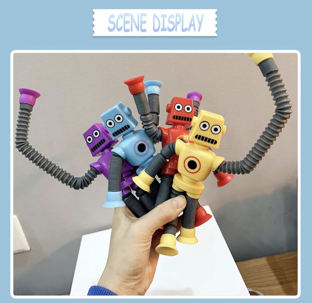 Set de 4 Robots Pop Tube