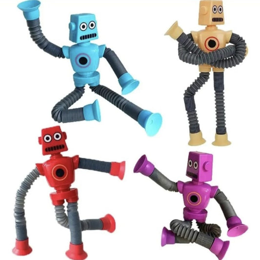 Set de 4 Robots Pop Tube