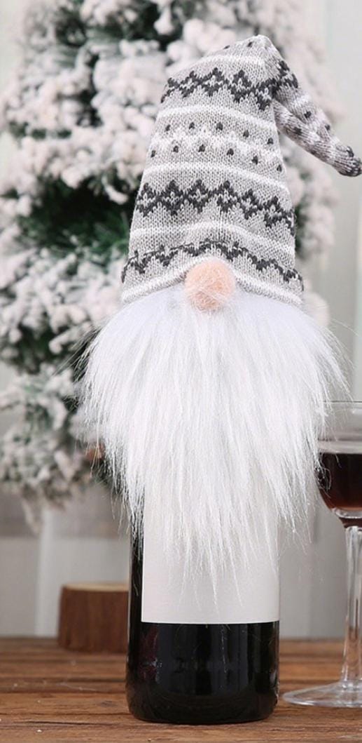 Gorros Navideños para botellas