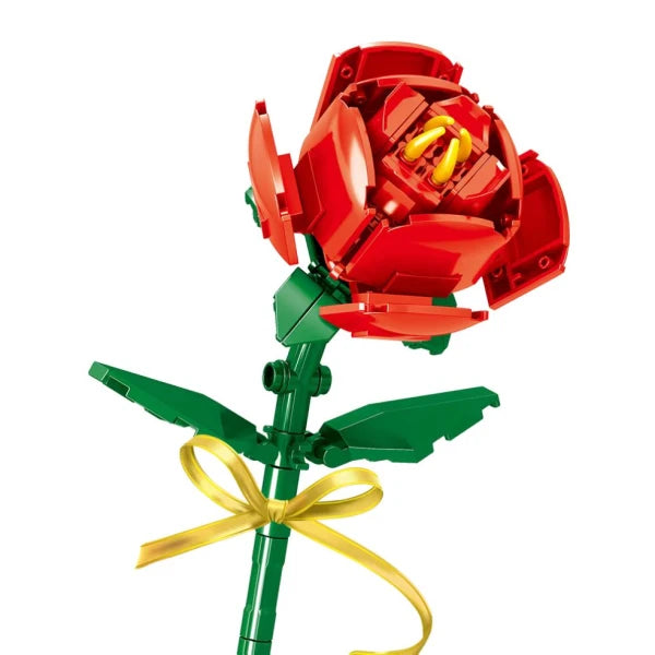 FLOR LEGO ESTILO ROSA 🌹