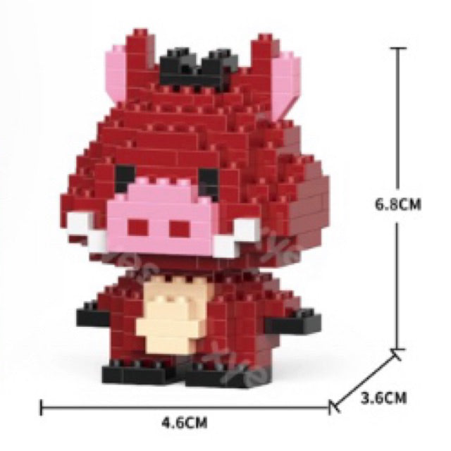 LEGO MINI DE REY LEÓN PUMBA🐗🌿