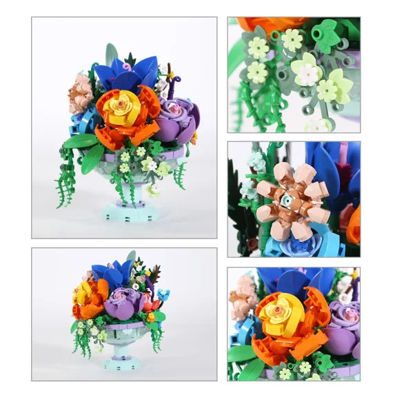 🌷JARRON DE FLORES LEGO 🌸