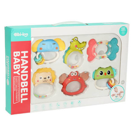 🧸SET DE SONAJEROS CON MORDEDORES👶✨