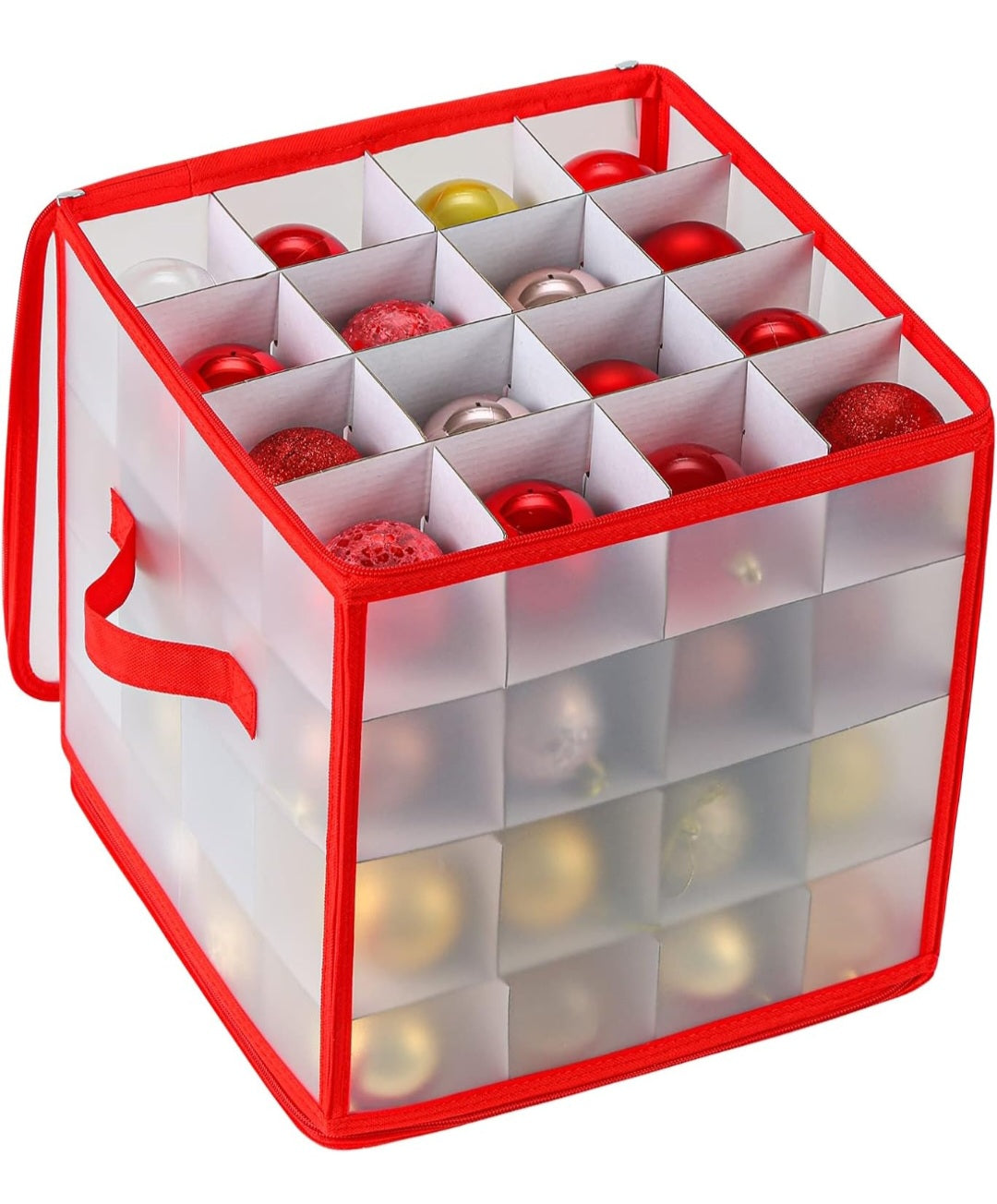 Caja Organizadora para Esferas Navideñas