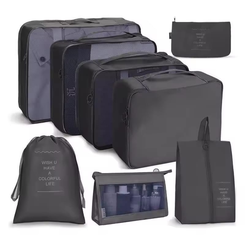 Organizador de maleta 8 piezas