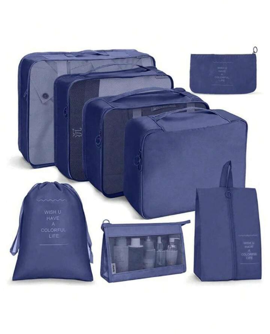 Organizador de maleta 8 piezas