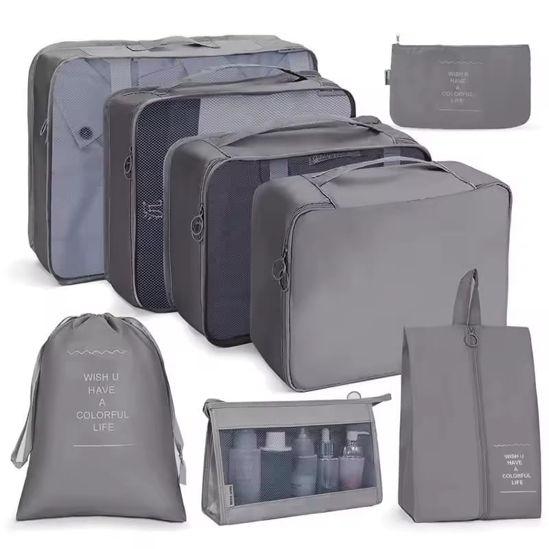 Organizador de maleta 8 piezas