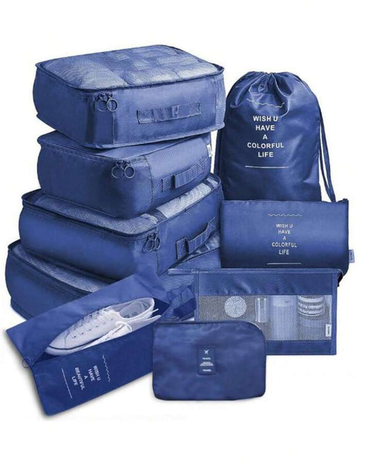Organizador de maleta 8 piezas
