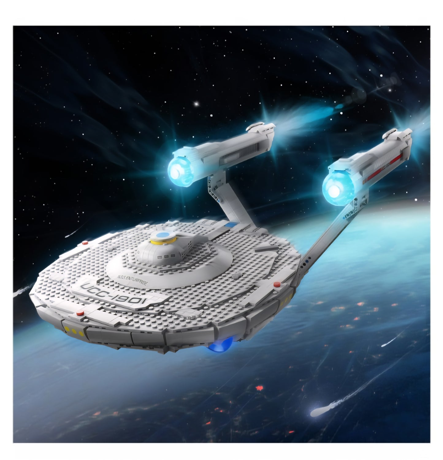 Bloque de Construcción Nave Espacial – 3,088 piezas 🚀
