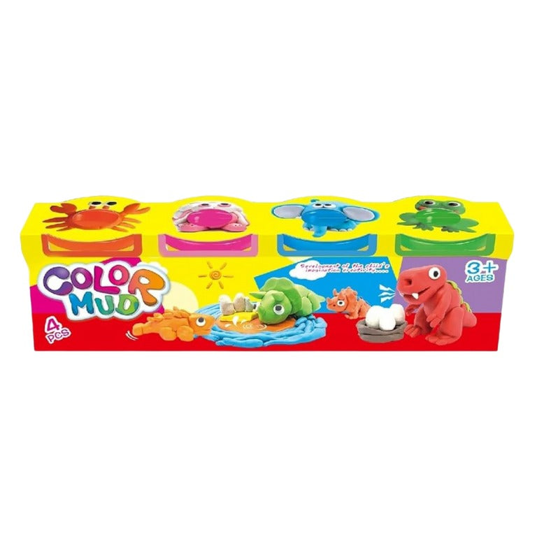Set de 4 plastilinas