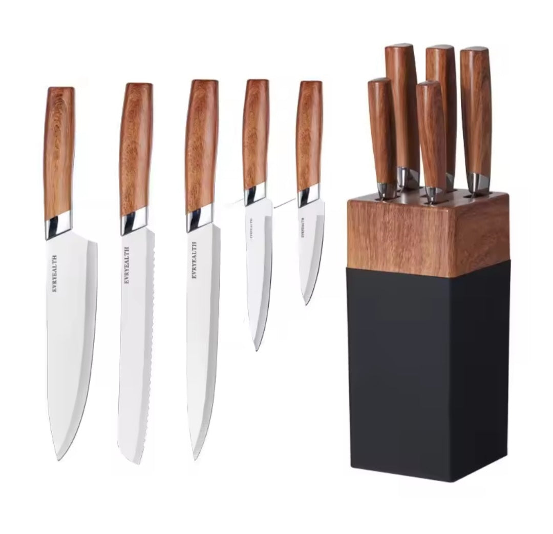 Set de cuchillos de acero inoxidable