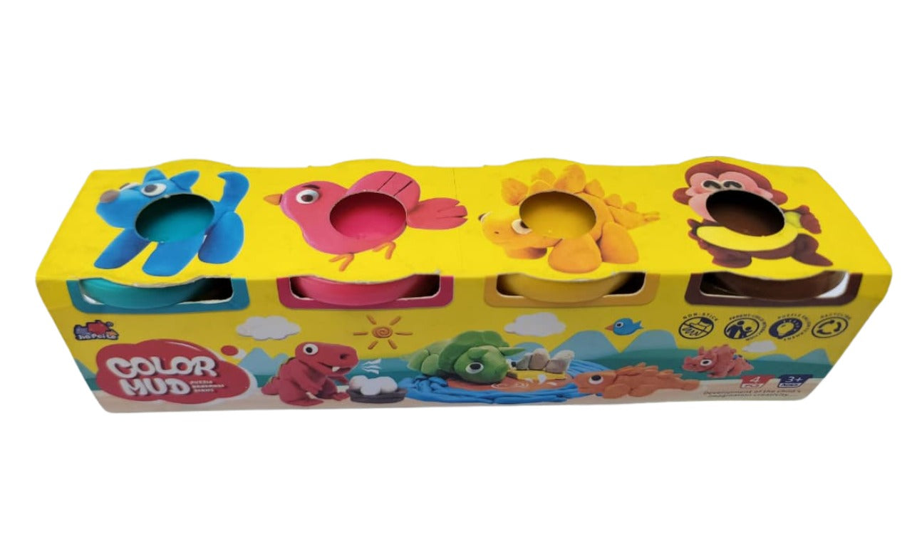 Set de 4 plastilinas