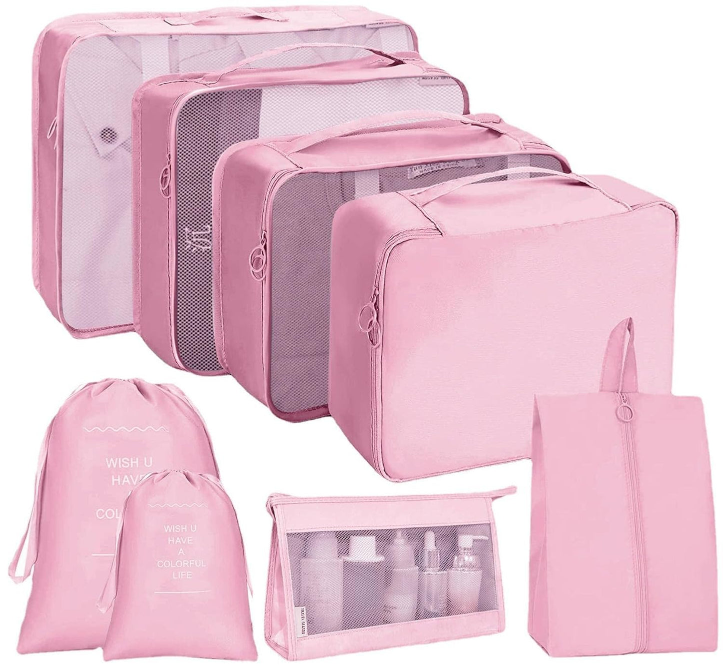 Organizador de maleta 8 piezas
