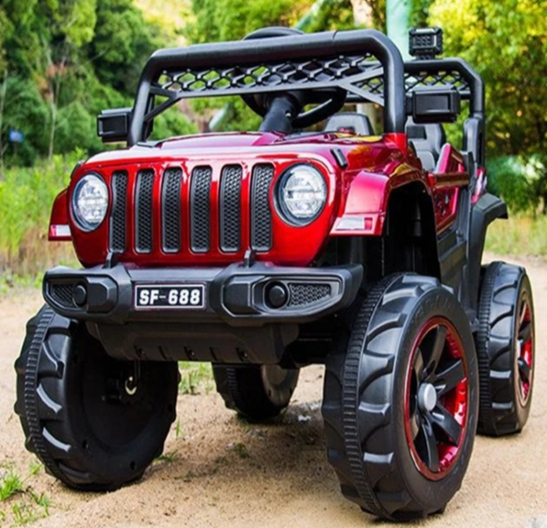 Carro Eléctrico Infantil Tipo Jeep 4x4