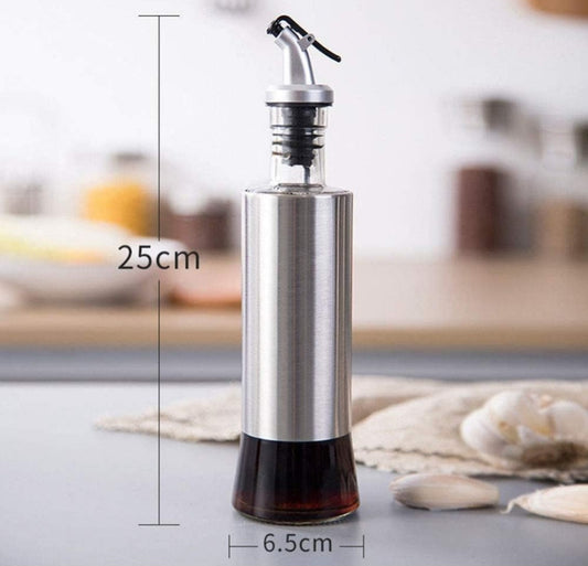 Dispensador de Aceite y Vinagre de Acero Inoxidable